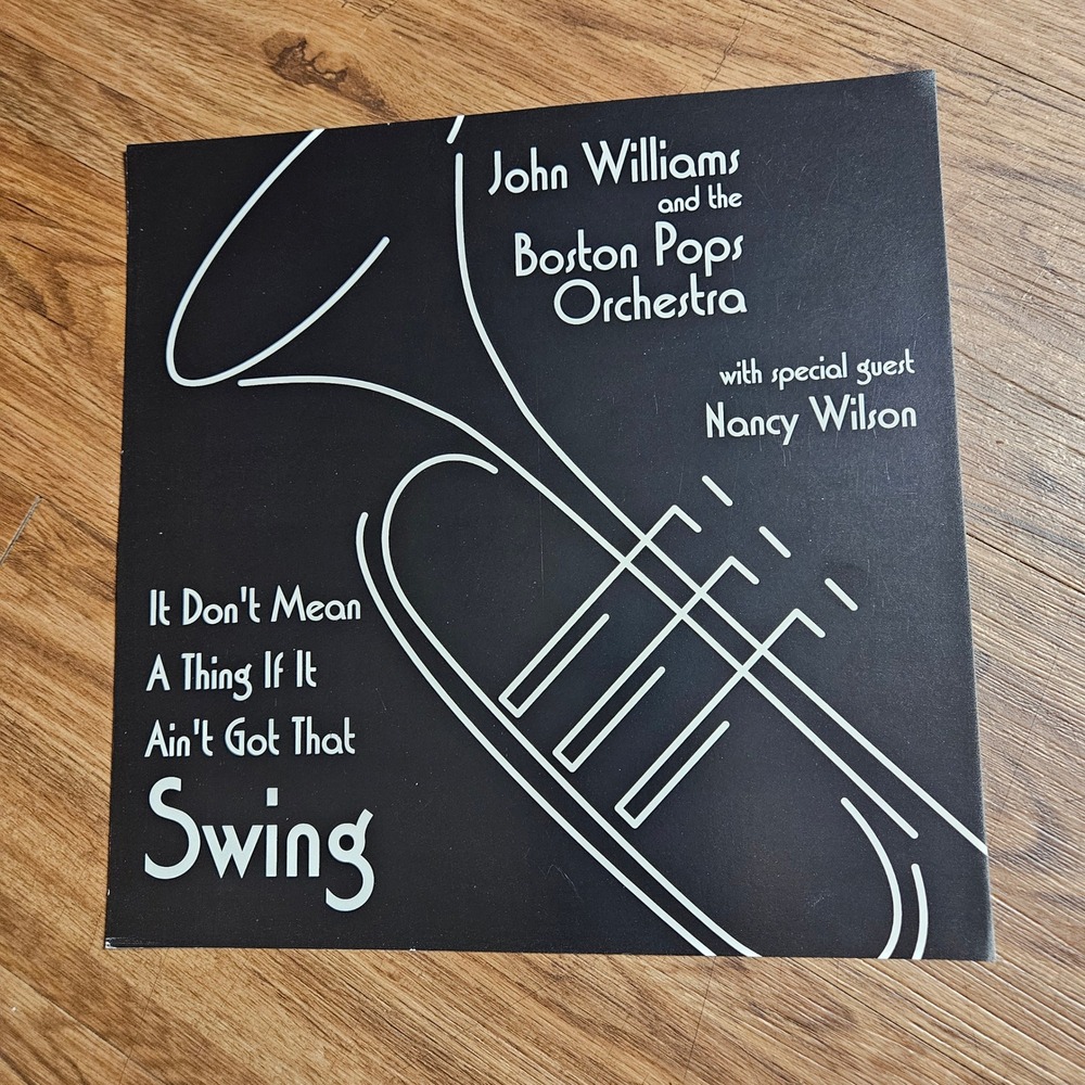 John Williams & The Boston Pops Swing 1994 Promo‎ Album Flat Poster 12x12 D/S